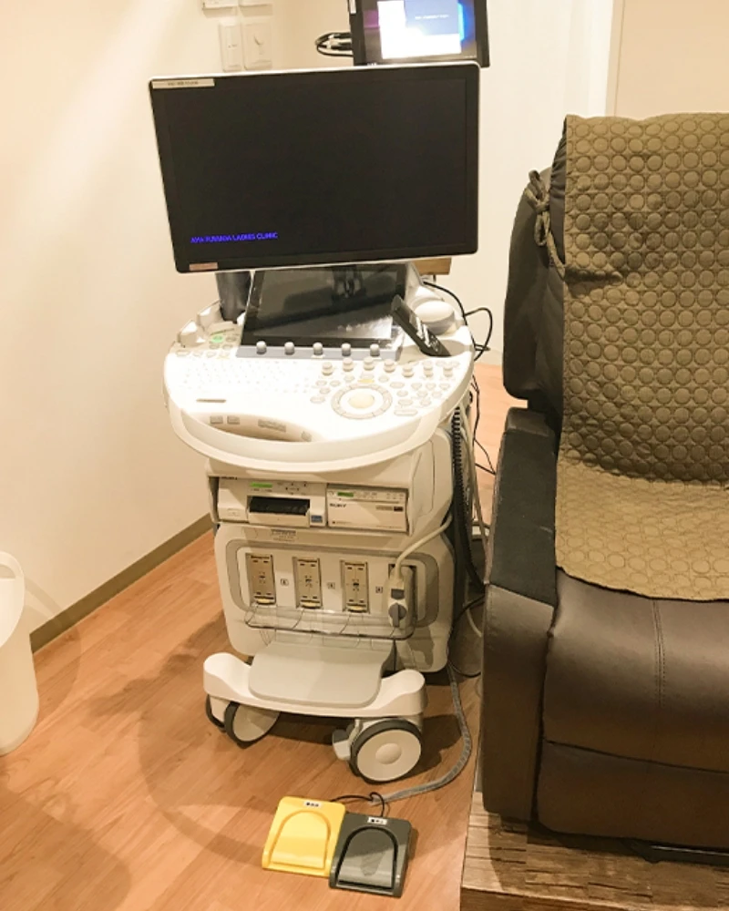 ふくだあやレディースクリニック様の設置事例の写真