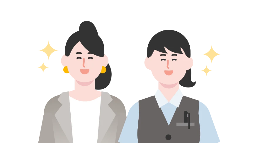 働いている人のイラスト