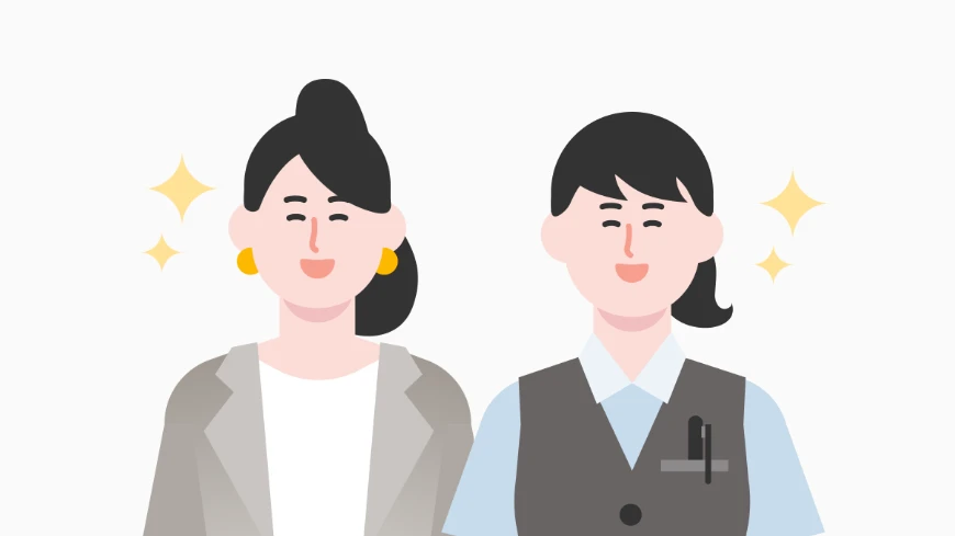 働いている人のイラスト