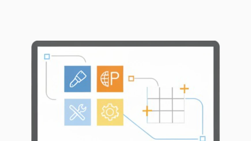 デザイン構築のイラスト