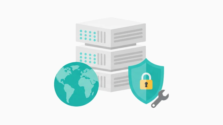 ドメイン・サーバー管理のイラスト